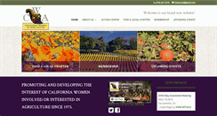 Desktop Screenshot of cawomen4ag.com